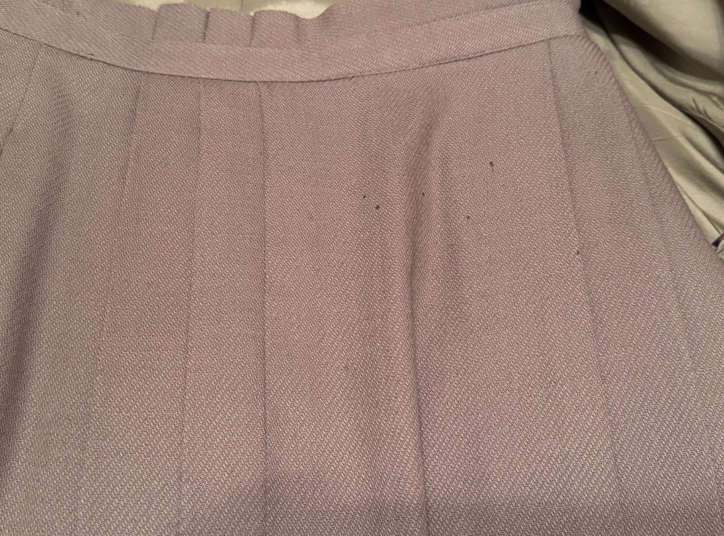 Designer Geoffrey Beene Wool Brown Suit – Neiman Marcus, Size 8, Vintage