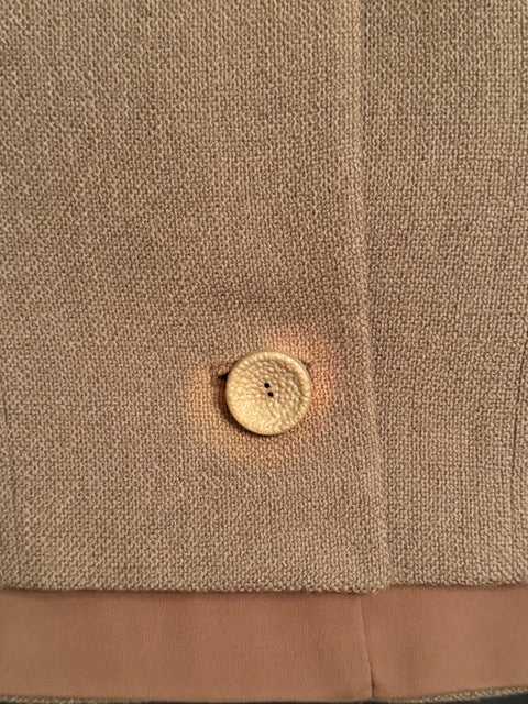 Cari Collette, The Smart Shop Designer Brown Wool Suit - Size XS