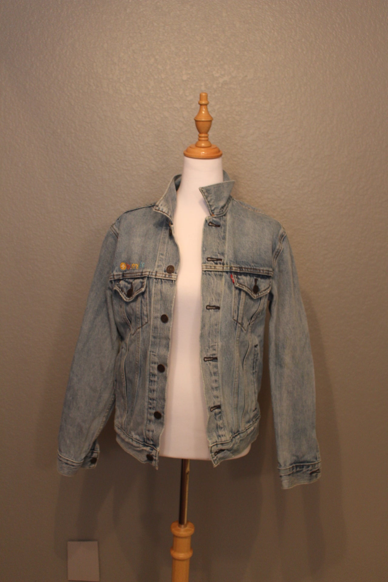 Levi's Distinctive Limited Denim Jacket (SM) with Rainbow Patch, LGBTQIA+