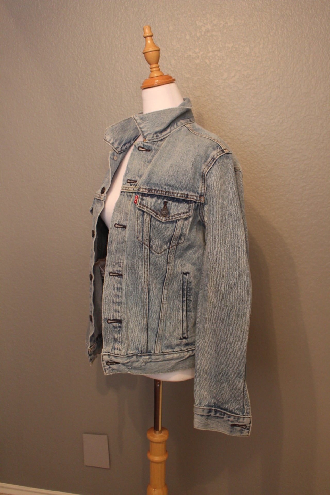 Levi's Distinctive Limited Denim Jacket (SM) with Rainbow Patch, LGBTQIA+