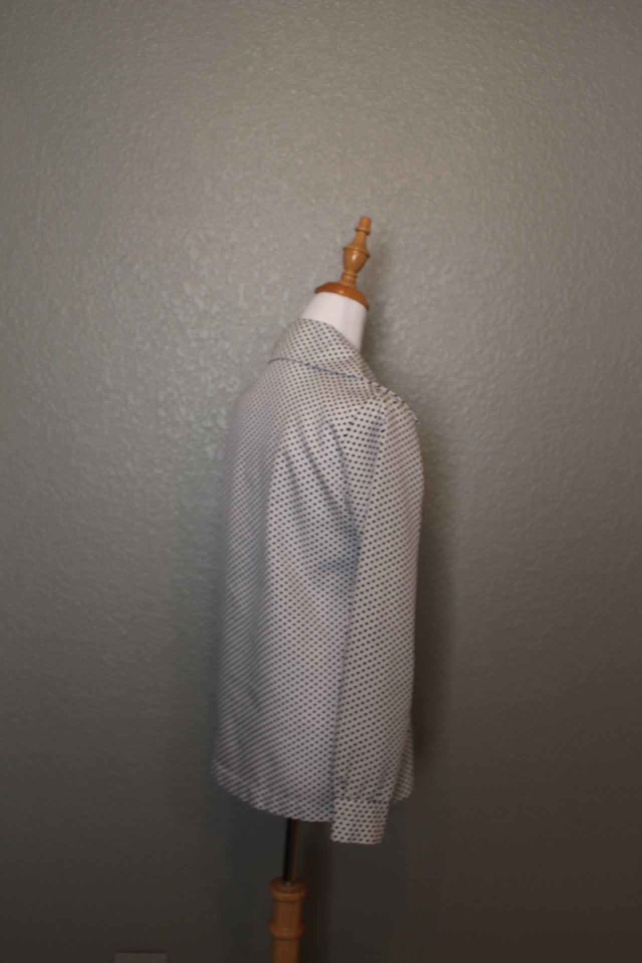 Long Sleeve Silk Button Down Blouse by Donovan Galvani - Size SM( Small)