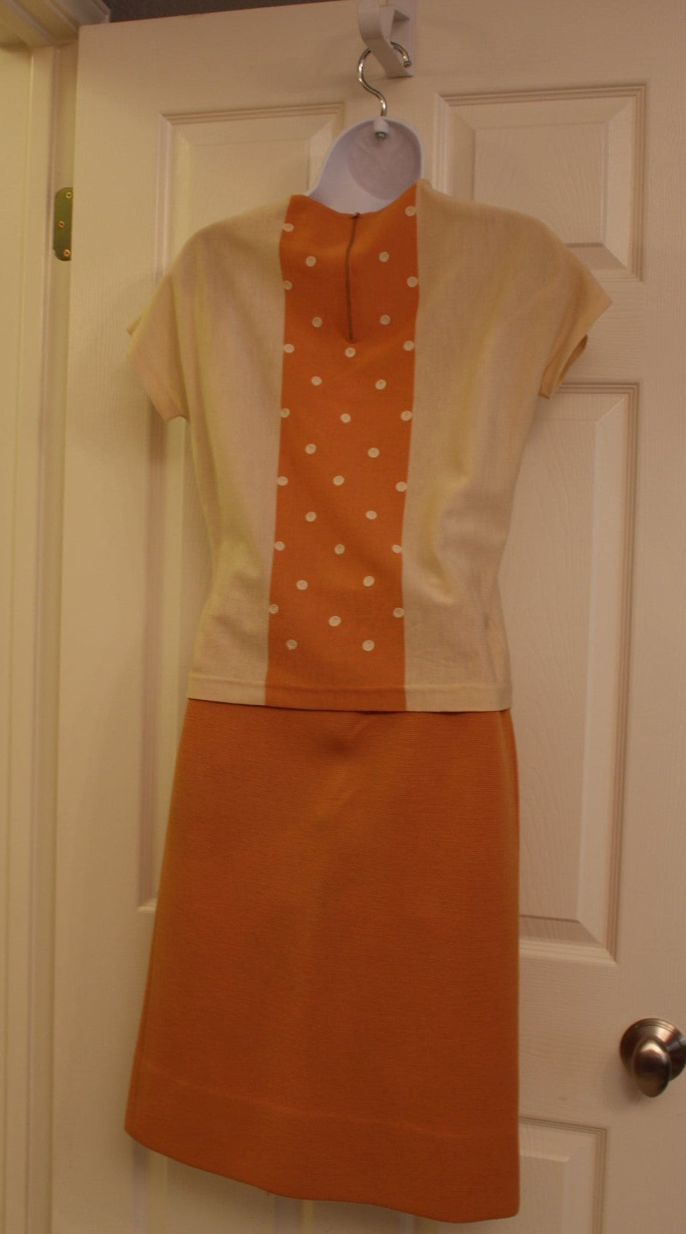 Suit - Jacket, Shirt and Skirt - Snazzy Wool and Cotton