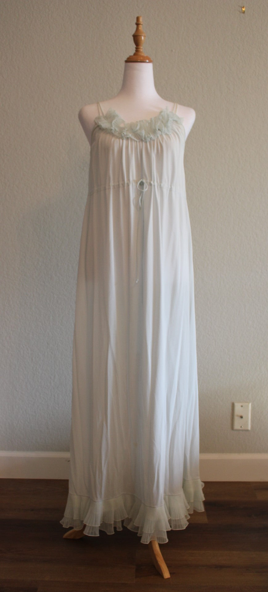 Eyeful by the Flaums Pale Blue Sheer Nightgown