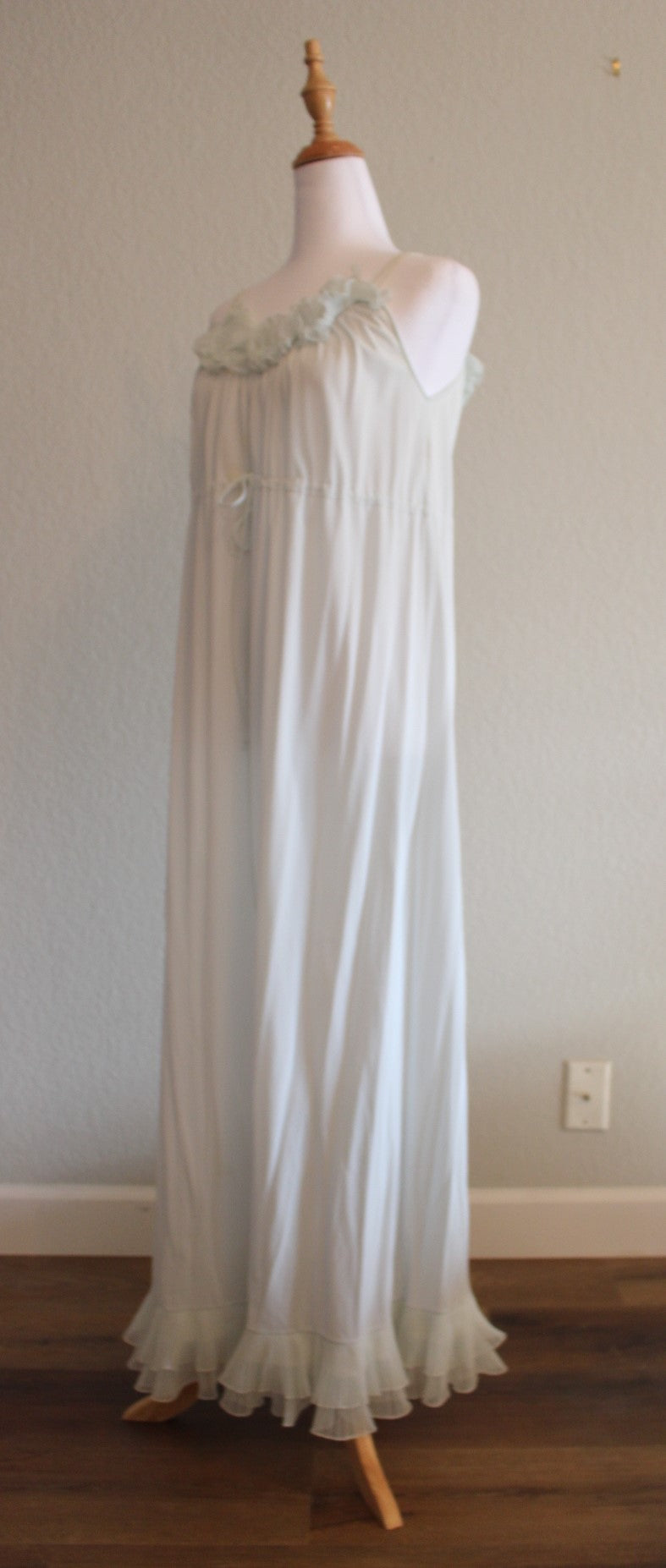 Eyeful by the Flaums Pale Blue Sheer Nightgown