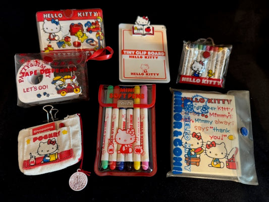 Hello Kitty & Little Twin Stars 1970s Vintage NEW Items in Categories