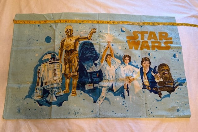 Star Wars Two Twins Vintage Sheet Sets from the 1970s (2-Flat Sheets, 2-Fitted Sheets, 2- Pillow Cases)