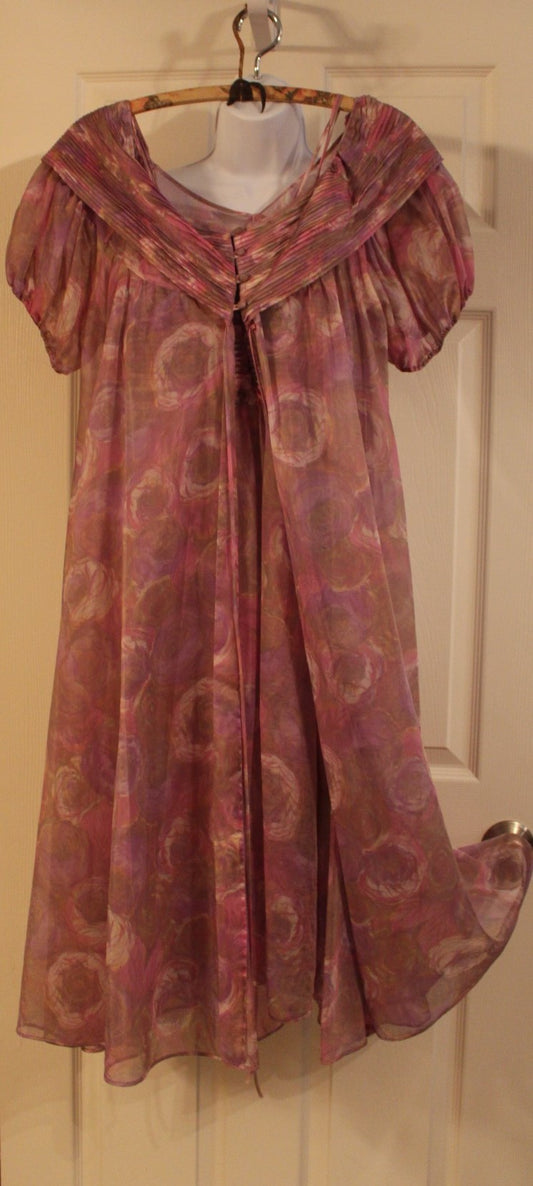 Eyeful by the Flaums 1960s Vintage Nightgown and Robe Set (XS)Vintage 30