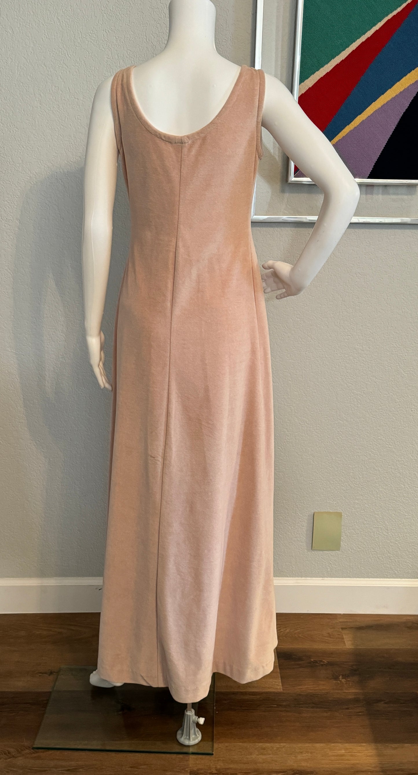 Jolie Two Pink / Creme Designer Valore Style Sleeveless Casual Dress