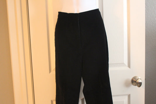 Ralph Lauren Velvet Designer Pants - Size 4 (SM/XS)