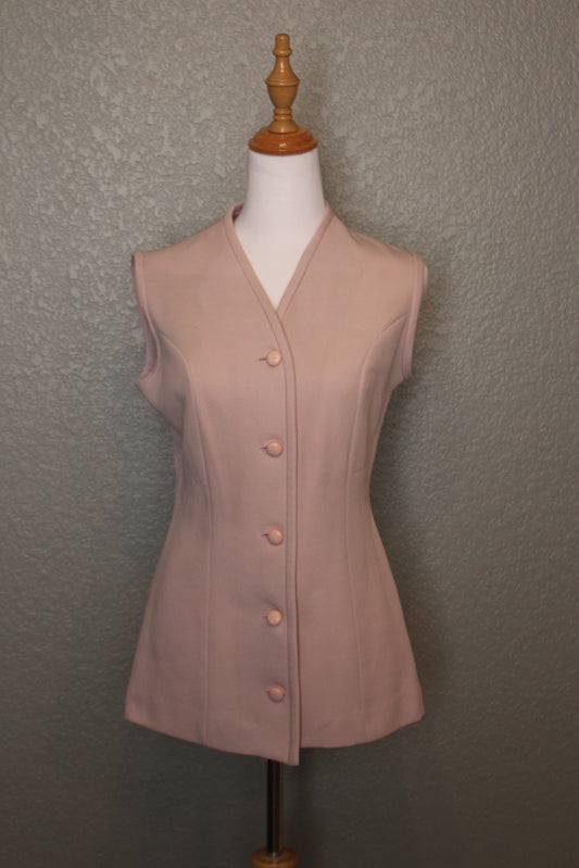 Donovan Galvani of Dallas Designer Light Pink Vest