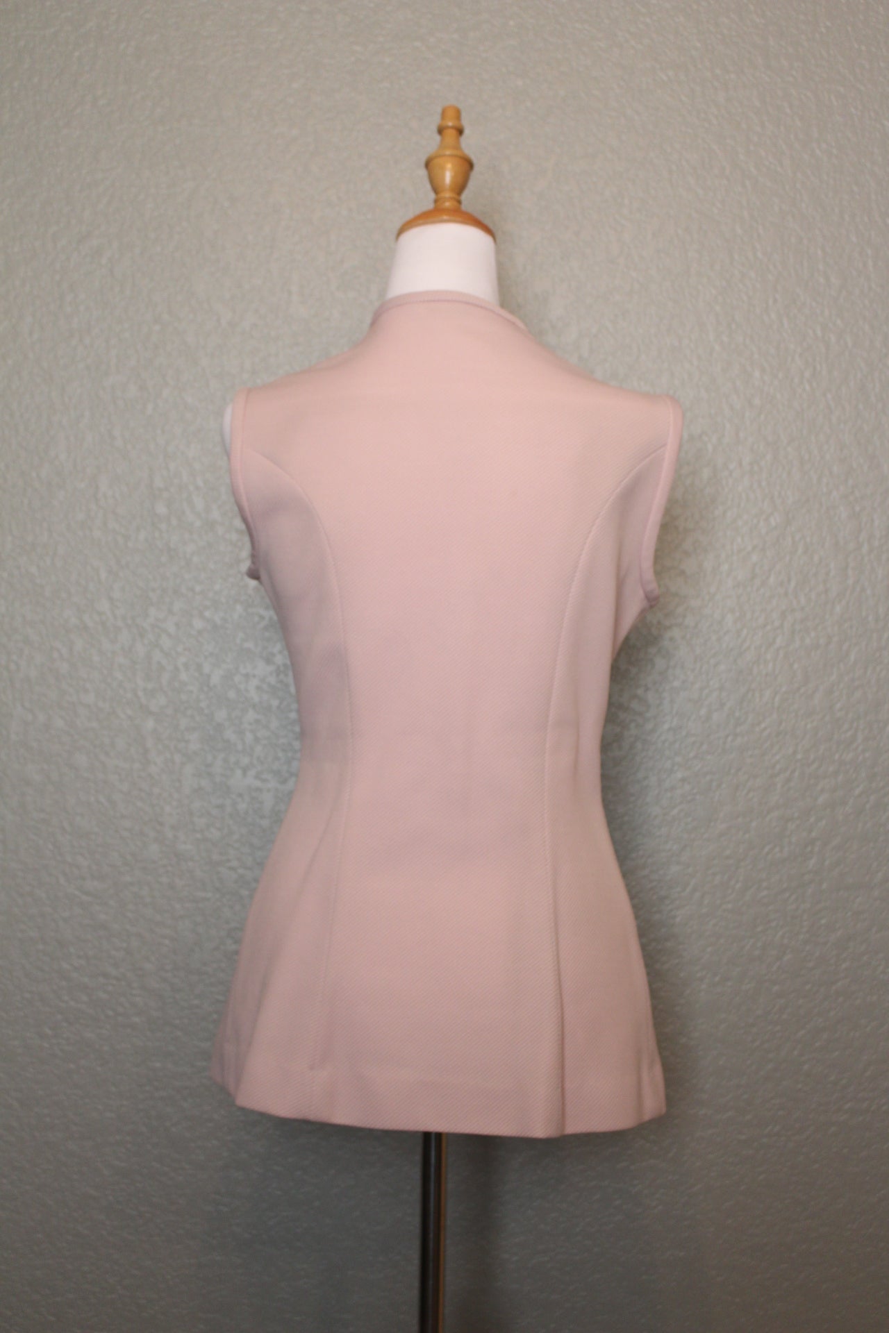 Donovan Galvani of Dallas Designer Light Pink Vest