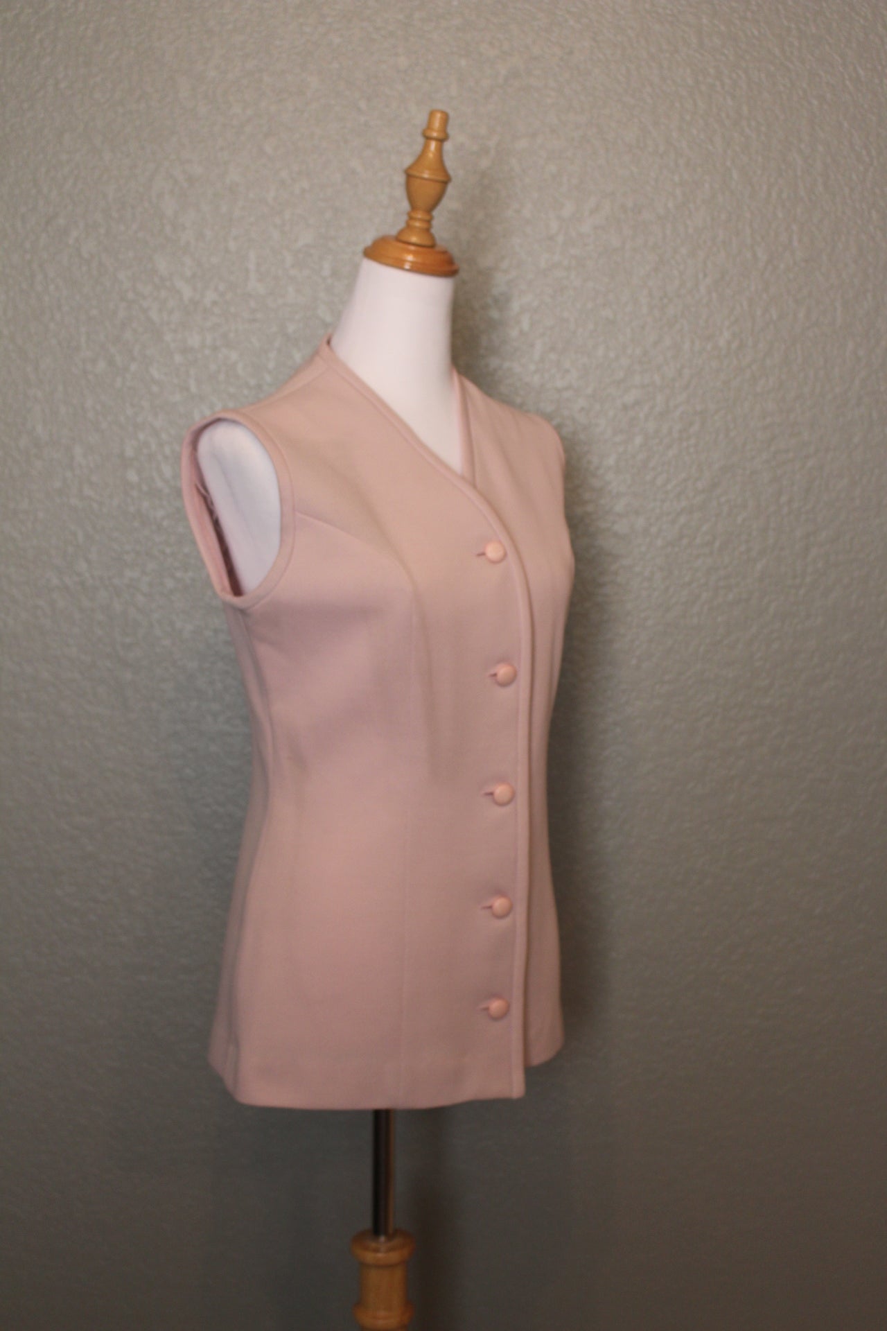 Donovan Galvani of Dallas Designer Light Pink Vest