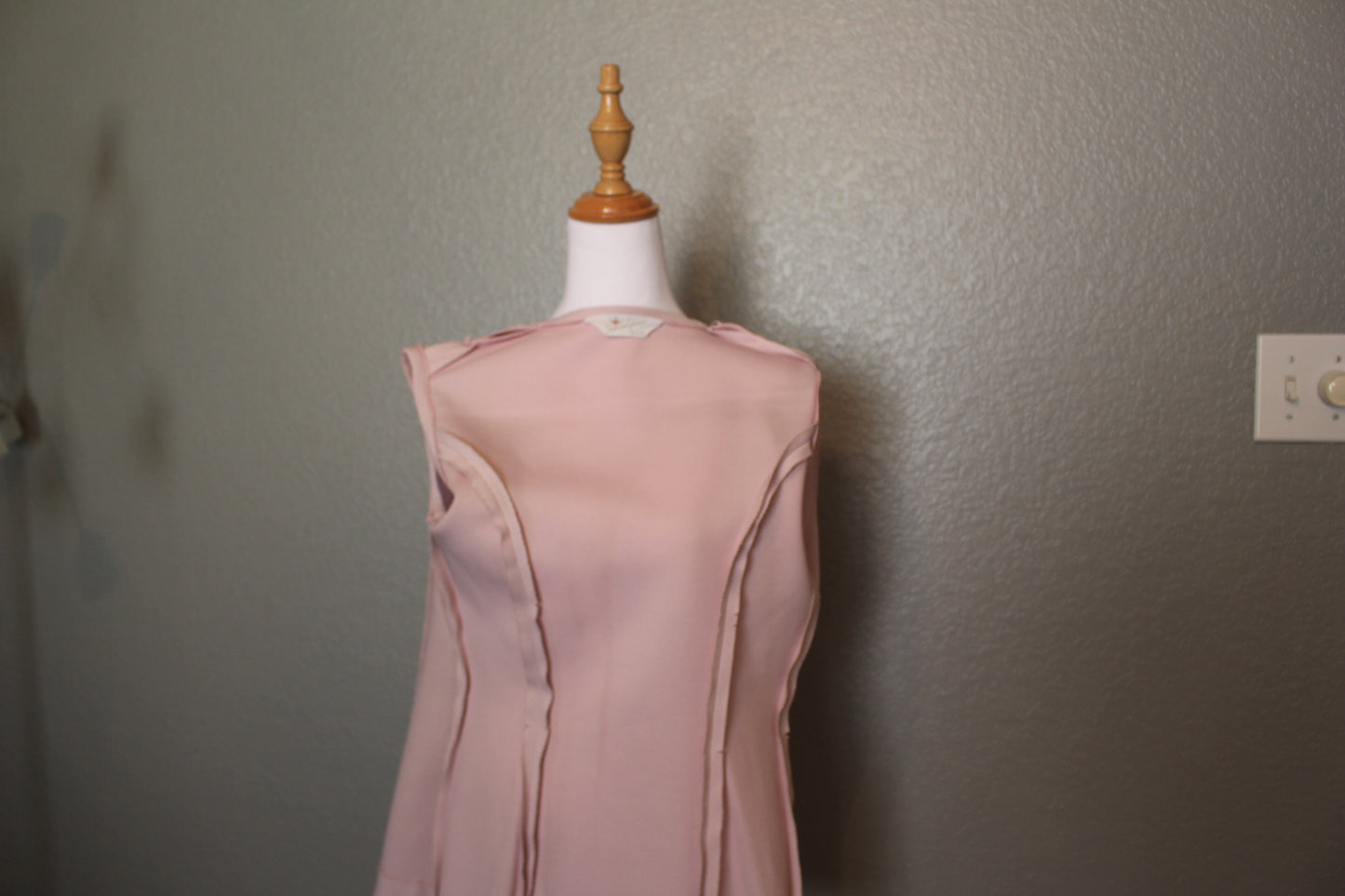 Donovan Galvani of Dallas Designer Light Pink Vest