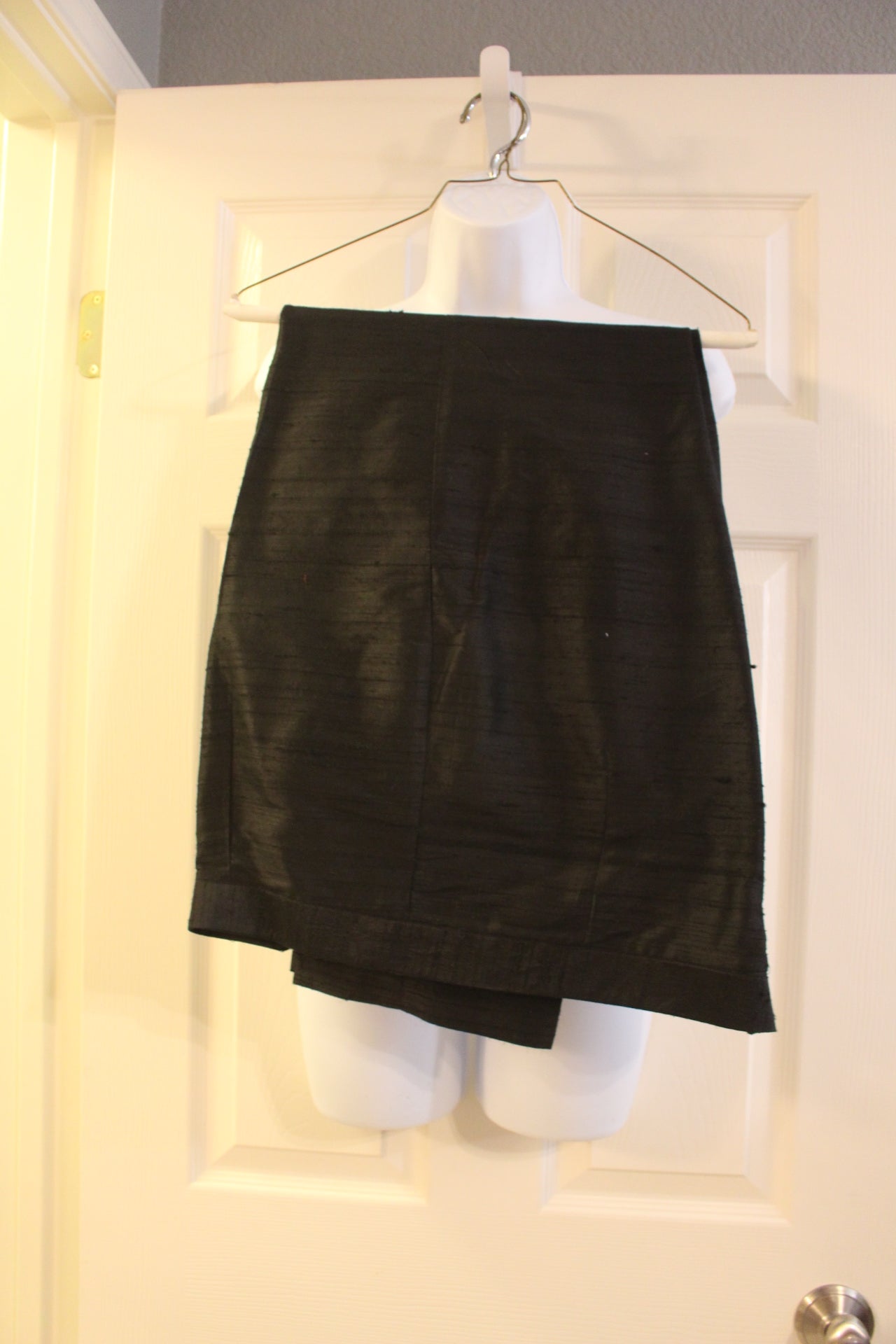 Black Silk Pants - Size 14