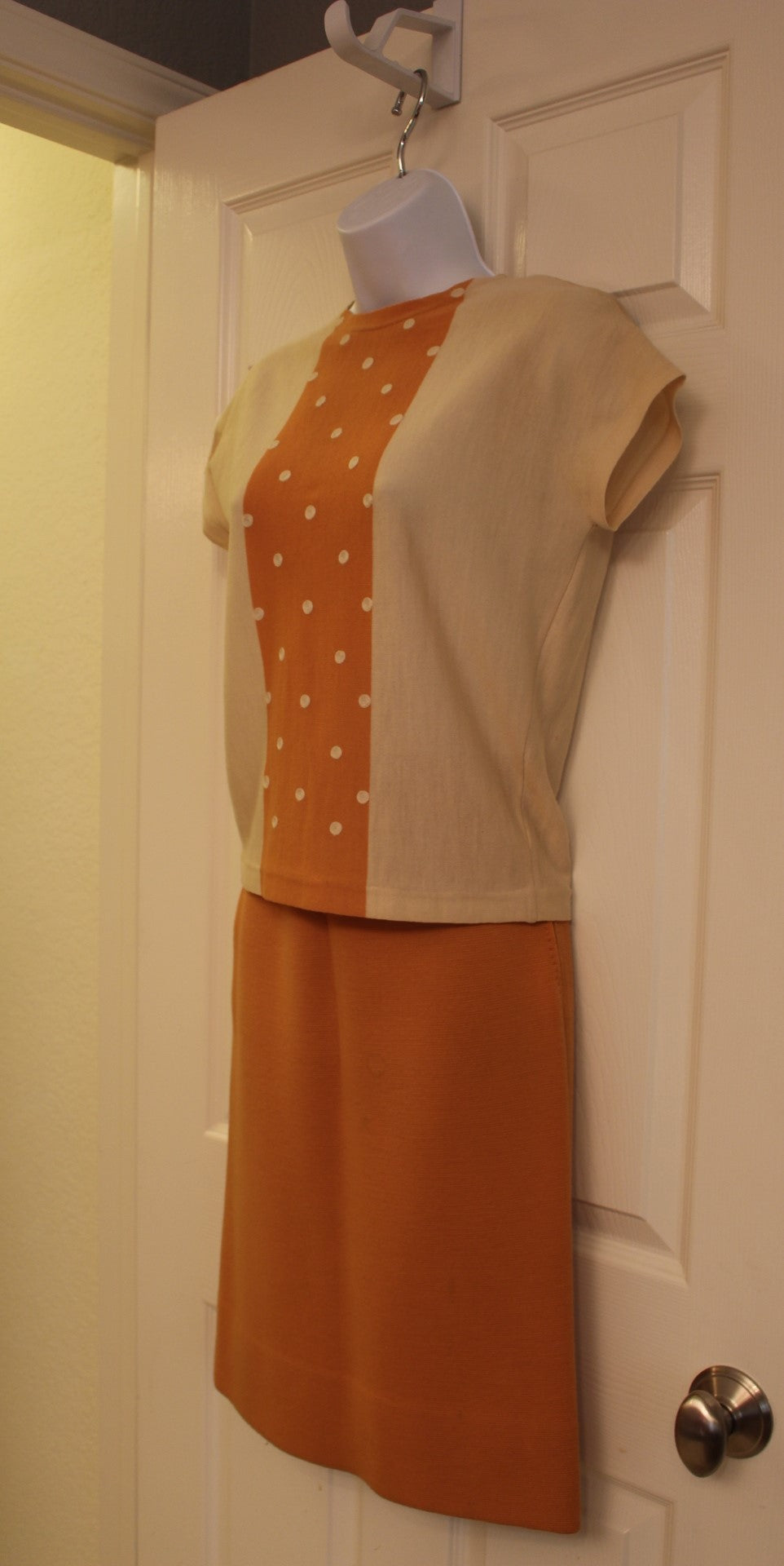 Suit - Jacket, Shirt and Skirt  - Snazzy Wool and Cotton